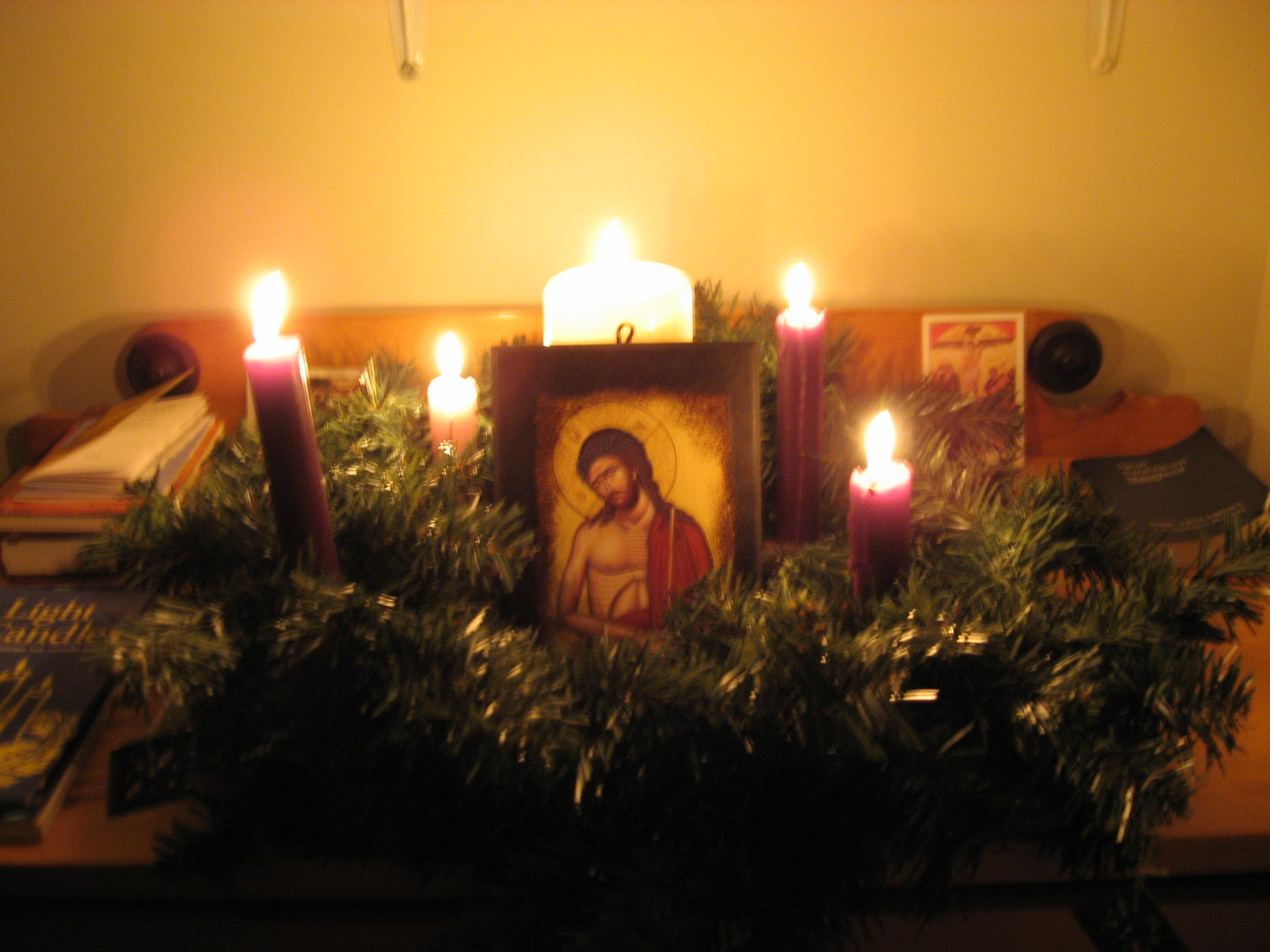 Our Advent Wreath in Toronto