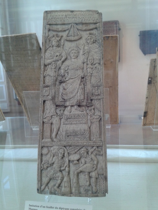 9th/10th-century western European imitation of a Late Antique diptych